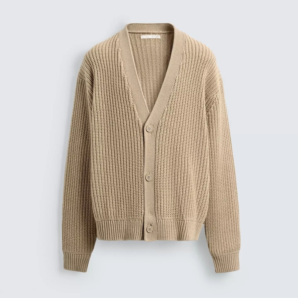 Sold! Zara Men's Ribbed Cardigan